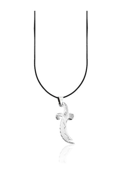Oya Silver Mat Lazer İşlemeli Hz. Ali Zülfikar Kılıcı Gümüş Kolye Ucu 3.6x1.5cm Oyot336