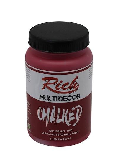 Rich Multi Decor Chalked Akrilik Boya 4590 Kırmızı 250 Cc