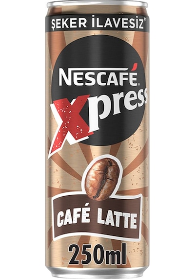 Xpress Cafe Latte Şeker İlavesiz 250 Ml X6 Adet Diğer