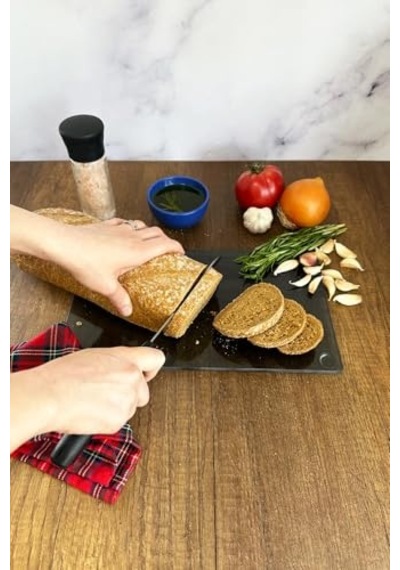 Cam Kesme Tahtası - Cam Kesme Tablası Füme Cam 17cm X 29cm Diğer