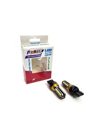 Femex Platinum Tek Duy/çift T20 Non-direction 7440/7443 15w Duy Turuncu Femex