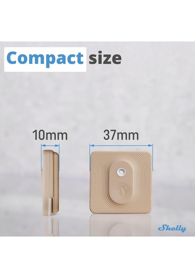Shelly Blu H&amp T Mokka / Bluetooth Kontrollü Sıcaklık Ve Nem Sensörü / Su Sıçramasına Karşı Korumalı Ve Toz