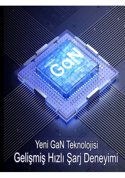 67w Gan Hızlı Şarjlı Kablolu Priz 3x Type-c + 1x Usb + 2'li Priz 1.5m Uzatma Kablosu Siyah 1,5 m