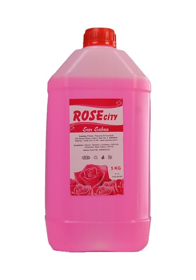 Rose City Gül Özlü Sıvı Sabun 5 L