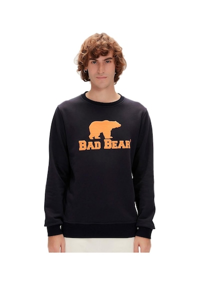 Bad Bear Badbear Logo Crewneck Sweatshirt Lacivert 001