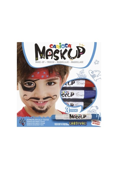 Mask Up Yüz Boyası 3 Renk Carnival