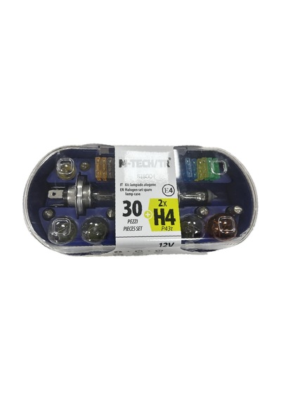 H4 Ampul Kiti + Sigorta Kiti 30 Parça
