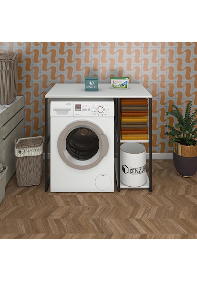 Bakbudaiyi Çamaşır Kurutma Makinesi Dolabı Ninova Byzsyh 090 100 60 Mat Suntalam Metal Siyah Boya Beyaz Bakbudaiyi Çamaşır Kurutma Makinesi Dolabı Ninova Byzsyh 090 100 60 Mat Suntalam Metal Siyah Boya Beyaz