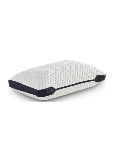 Rudu Cooler Soğuk Hissiyatlı Yastık Kılıfı Visco Visko 60x40x14cm Beyaz - Lacivert