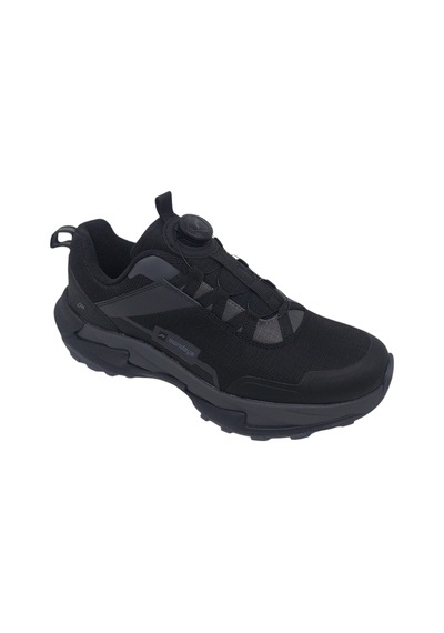 Zerhan 4803 Erkek Siyah Akıllı Bağcık Sistemi Büyüjk Numara Trekking Spor Ayakkabı 45 46 47 48