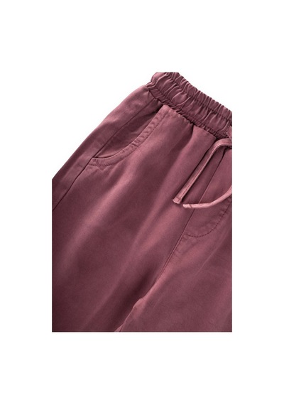 Cigit Dökümlü Kız Pantolon 2-12 Yaş Mürdüm
