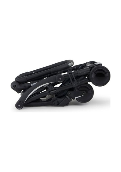 Connect³ İkiz Bebek Arabası / Black - Black & Yan Düzenleyici Çanta Hediyeli