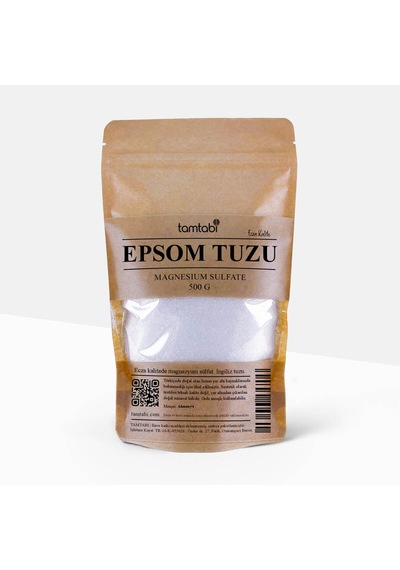 Ecza Kalite Epsom Tuzu - Doğal Mineral Almanya - 500gr