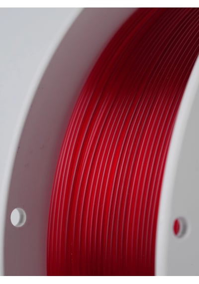 Fibromast Transparan Yarı Saydam Pla Filament 1 Kg Kırmızı