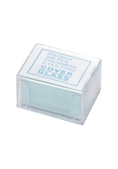 Borox Lamel Mikroskop Slayt İçin Cover Glass 24 x 32 MM 100'lü