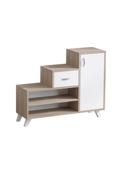 Decormet Retro Ayakkabı Dolabı Sonoma Ahşap