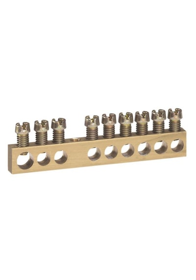 004803 Pano Tipi İzolesiz Vidalı Klemens Uzunluk 73mm Kapasite 8 1,5 İle 16mm