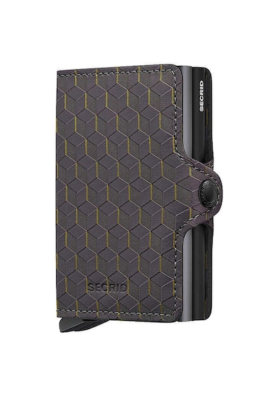 Secrid Twinwallet Optical Kartlık Cüzdan, Gri-sarı Çok Renkli