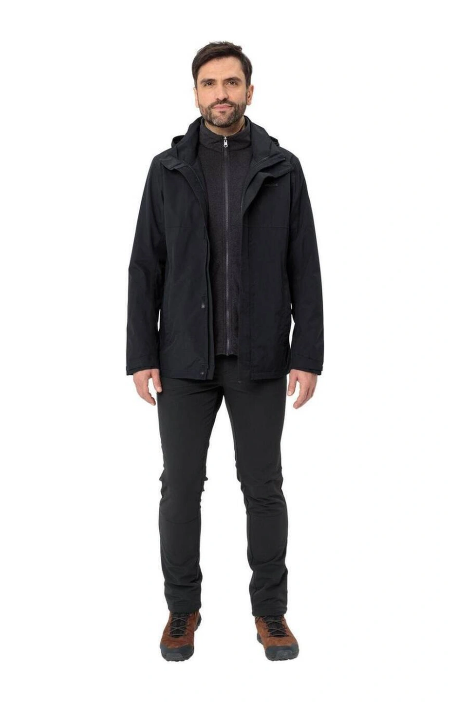 Vaude Rosemoor 3in1 Erkek Mont 46382 Black