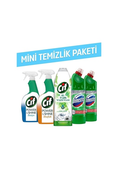 Domestos Cif + Domestos Temizlik Paketi Diğer