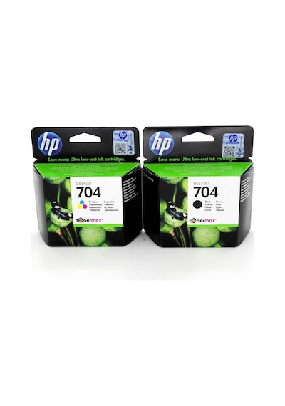 Hp 704 Cn692A / Cn693A / Siyah Ve Renkli Kartuş