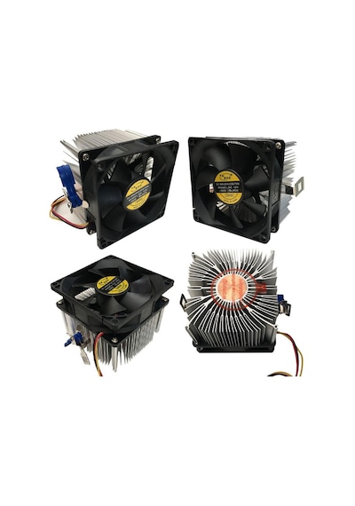 amd Am3 işlemci fanı ve soğutucusu 3 pinli am3 fan