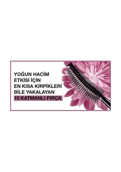 Maybelline New York Lash Sensational Intense Black Maskara 9.5 ML + Mini Lash Sensational Siyah Maskara 4.5 ML