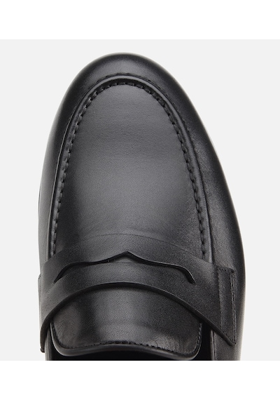 Hotiç Erkek Deri Siyah Klasik Loafer