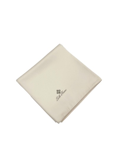 Silk Home Düz Shiny Eşarp - Mat Krem Mat Krem