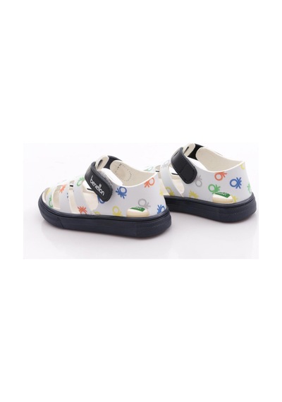 Benetton Bn-1400 Çocuk Sandalet Lacivert Monogram