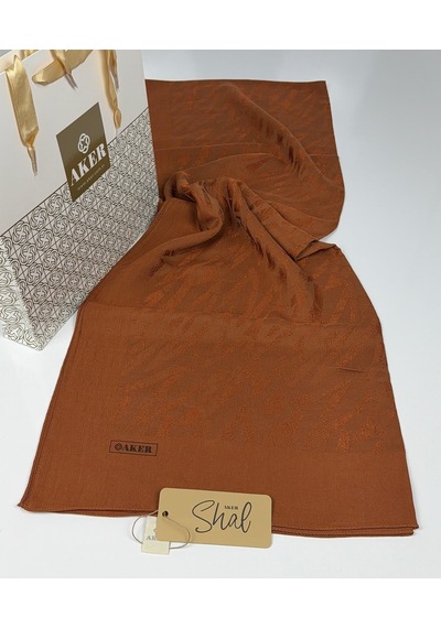 Aker Lyocell Naia Nehir Şal 6070700 Kiremit