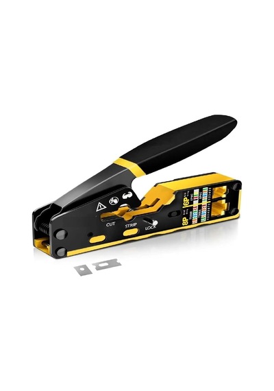 Electroon Ht0204 Yeni Nesil 4in1 Network Kablolama Ve Test Seti 1 Adet