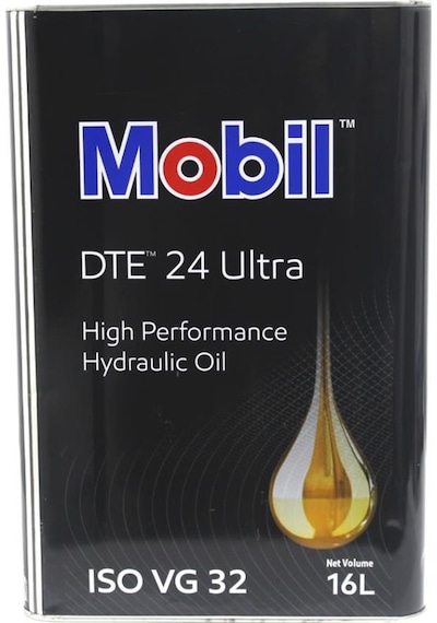 Mobil Dte 24 Ultra Iso Vg 32 Üstün Performanslı Hidrolik Yağı 16 L
