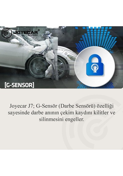 Joyecar® J7 7" Ips Dokunmatik Ekran Dual Lens Full Hd Araç Kamera