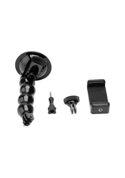 Ax-231t Vantuzlu Araç İçi Esnek Kamera Ve Telefon Tutucu Gopro, Insta360, Djı Osmo Action, Akıllı Telefonlar İl Diğer