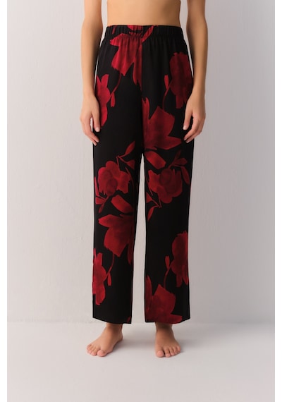 Suwen Seductive Satin Pantolon St60116241021 Çok Renkli