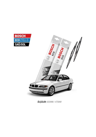 Bmw E46 Silecek Takımı 1998-2005 Bosch Eco