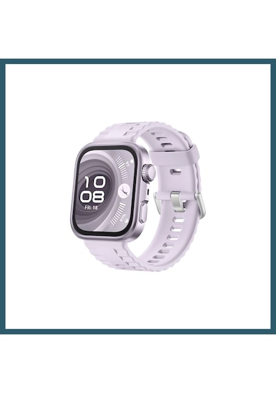 Bezos Huawei Fit 4 Nova Silikon Kordon - Lila Ob