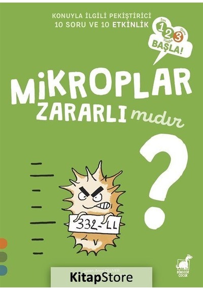 Kitapstore Mikroplar Zararlı Mıdır? / 1 2 3 Başla Serisi / Anne Olliver