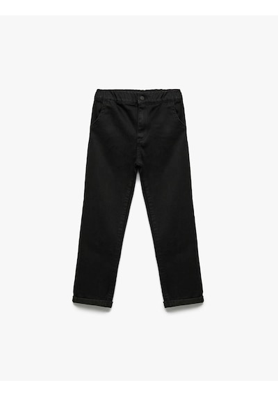 Koton Siyah Erkek Çocuk Jean Pantolon 6wmb40001td Siyah