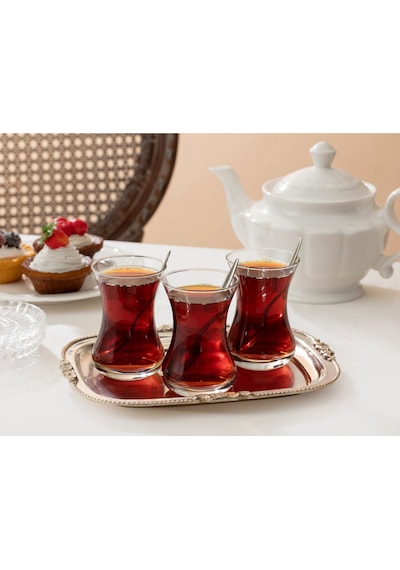 Madame Coco Lavem Çay Bardağı 6'lı 155 ML Şeffaf