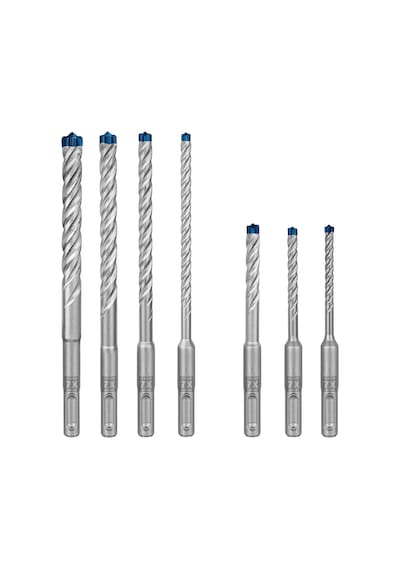 Ayrex Professional 7 Parça Expert Sds Plus-7x Kırıcı Delici Delme Uçları Yumuşak Taş, Sert Taş, Beton, Donatı