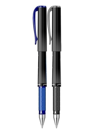 Offıce Broadlıne 1.0 Mm Jel Kalem Siyah & Mavi 2&apos Li Blister 124-Pembe