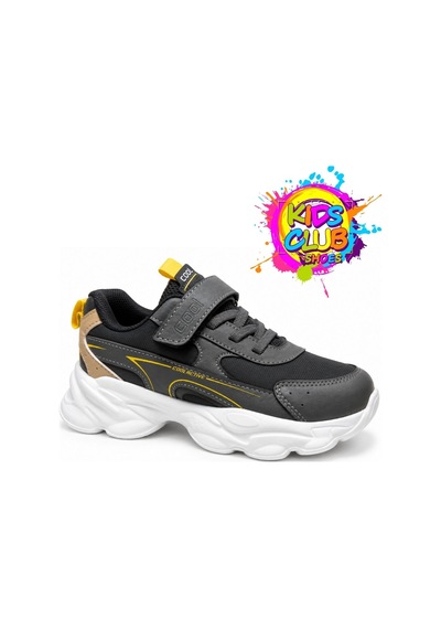Cool Kornos Ortopedik Çocuk Spor Ayakkabı Gri