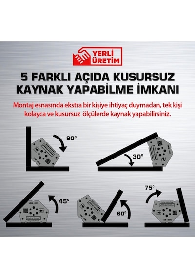 Heinz Linear Mkg201- s Manyetik Açılı Kaynak Tutucu Mıknatıs Gönye