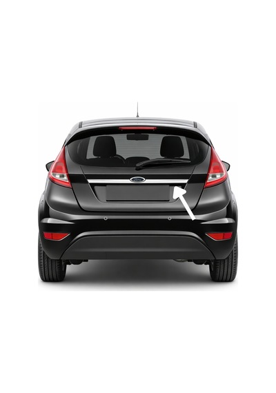 Ford Fiesta 2009-2017 Arası Krom Bagaj Çıtası Paslanmaz Çelik Frdfıestbg000001