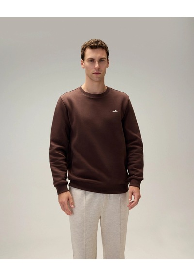 Ellesse 6wm3003-brw Erkek Sweat Kahverengi