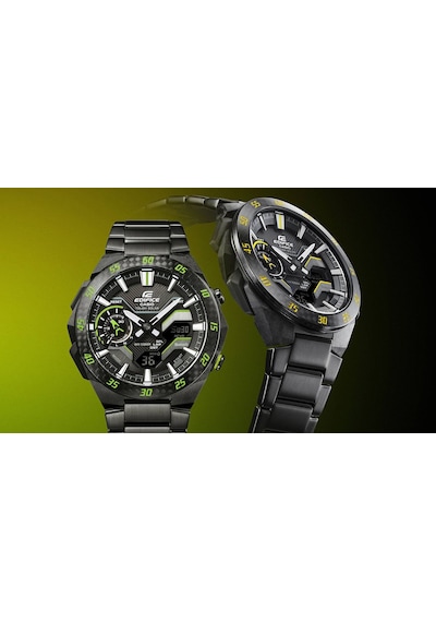 Casio Ecb-2200rc-1a3df Erkek Kol Saati Metalik