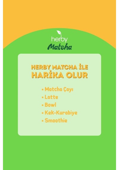 Herby Premium Matcha Mango Aromalı