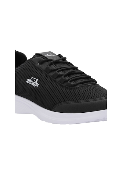 Slazenger EQUINOX I Erkek  Siyah / Beyaz Koşu & Yürüyüş Spor Ayakkabısı